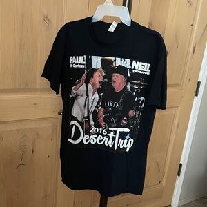 Desert Trip NEW T-Shirt Paul Mc Cartney & Neil Young